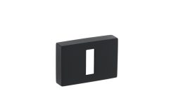 Rozeta na klucz prostokątna Tupai 1985 RE - czarny matowy