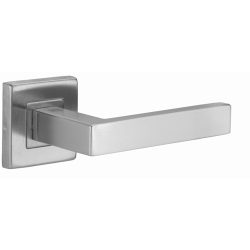 Klamka VDS Topaz rozeta kwadratowa stal nierdzewna